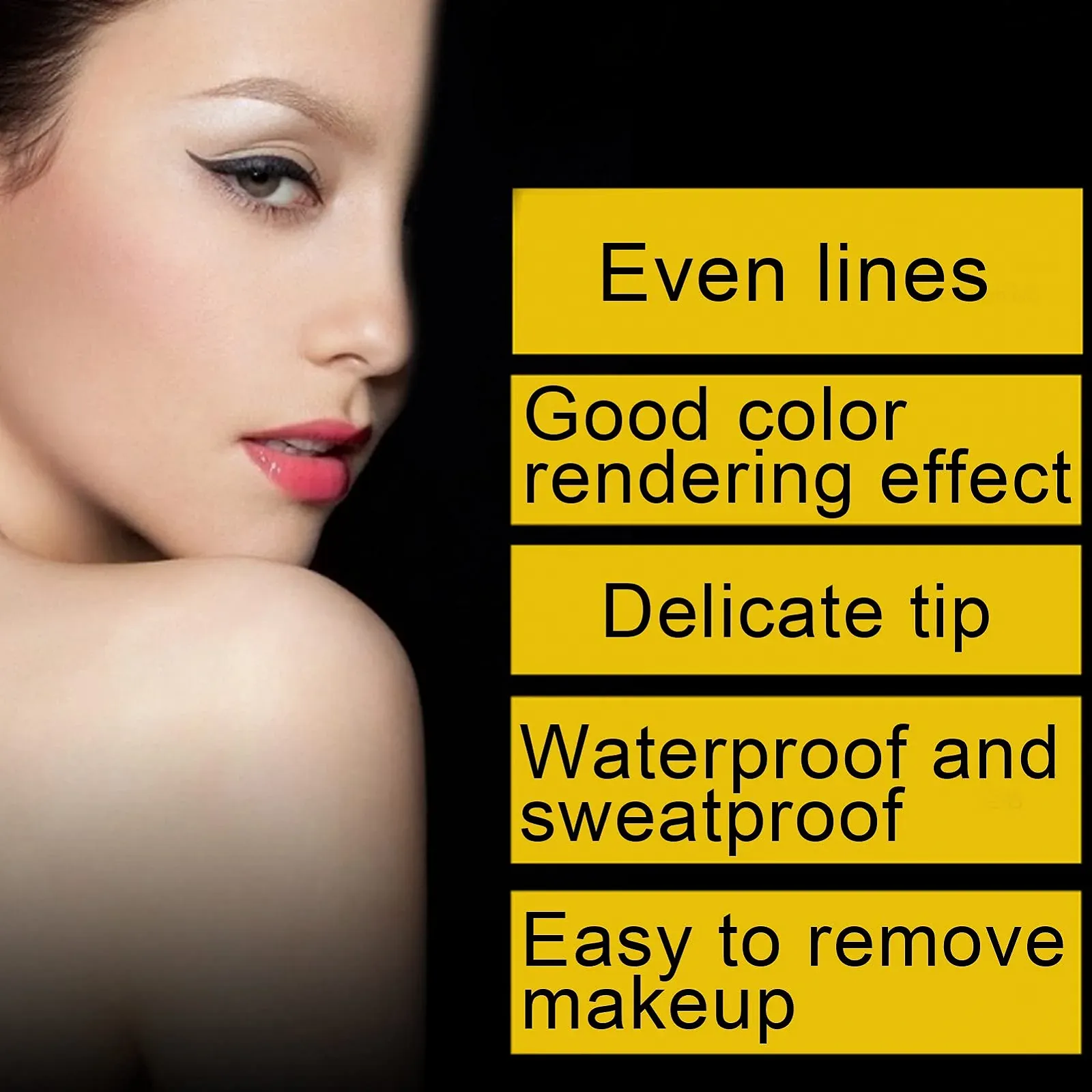 Карандаш для глаз Быстросохнущий Водостойкий Потостойкий, фото №5