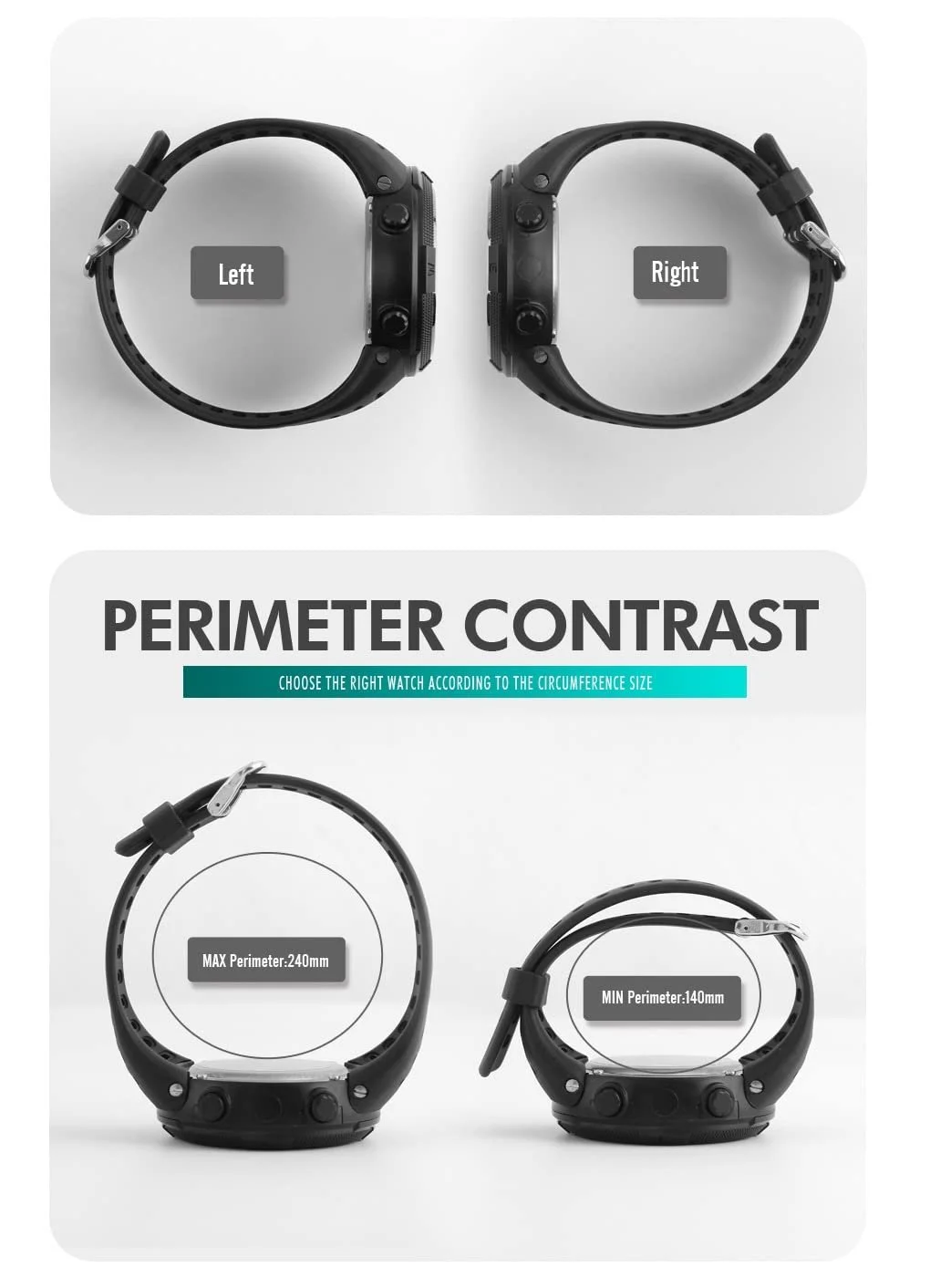 Цифровий Спортивний годинник TONSHEN 50 м LED Червоний, фото №4