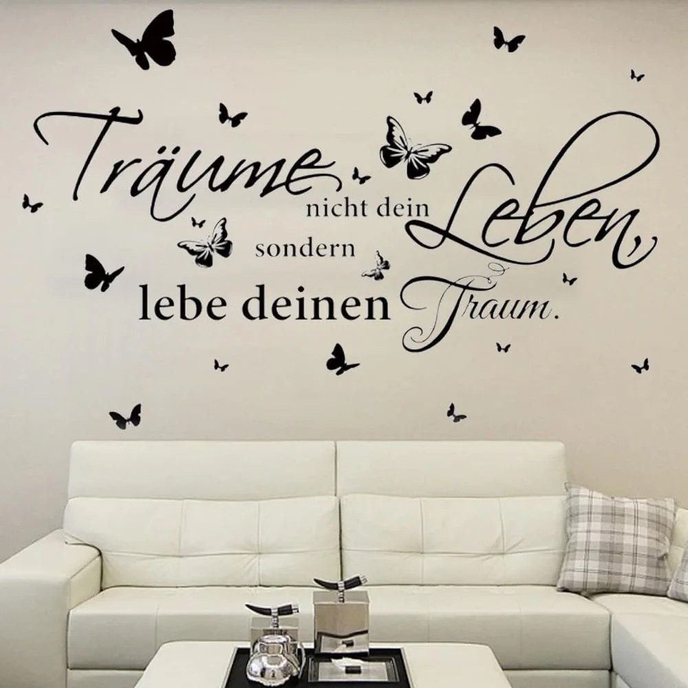 Наклейка на стіну Dreams Not Your Life Самоклейна Чорна, фото №3 Наклейка на стіну Dreams Not Your Life Самоклейна Чорна, фото №3