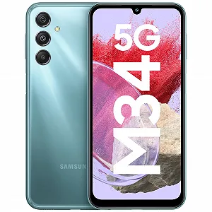 Смартфон Samsung Galaxy M M34 5G M346B1/DS Dual SIM 128 GB 6 GB Blue (поддержка Ram+ до 12 GB) - Фото 1