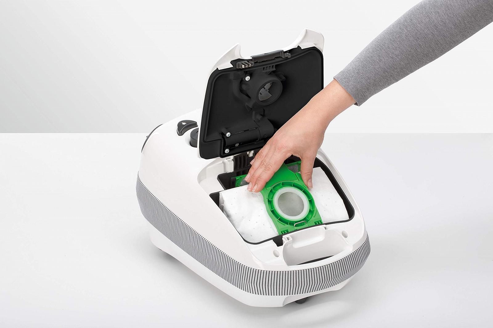 Пылесос SEBO Airbelt E1 Allstar 890 Вт с аксессуарами и 8 мешками для пылесоса, с ароматизатором, фото №4