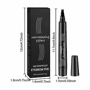 Олівець для брів 3D Microblading Four Claws Liquid Waterproof 2024 synthetic.ua - Фото 1