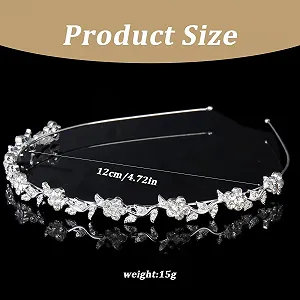 Обруч Невесты Свадебное украшение для волос synthetic.ua - Фото 1