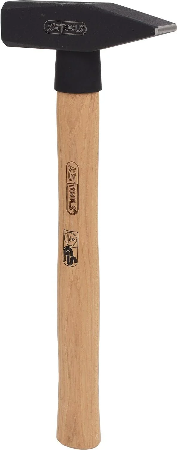 Молоток слюсарний KS Tools 142.1380 з ручкою з гікорі 800 г, фото №3 Молоток слюсарний KS Tools 142.1380 з ручкою з гікорі 800 г, фото №3