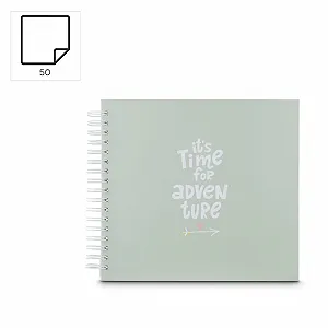 Спиральный альбом Adventure, "Good Things", 28 x 24 см, 50 белых страниц synthetic.ua - Фото 1