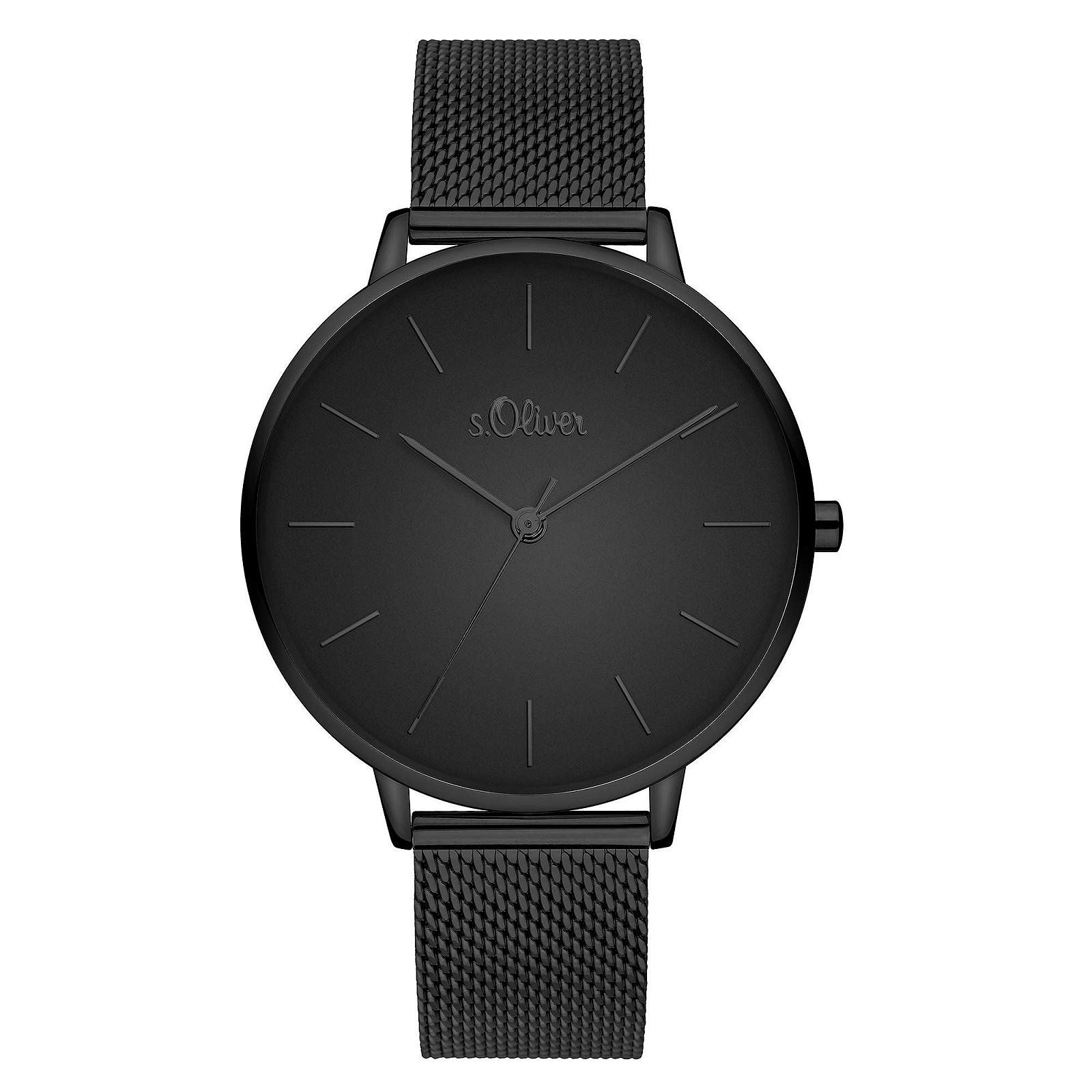 Жіночий годинник s.Oliver Кварцовий Аналоговий Годинник з Ремінцем з Нержавіючої Сталі, фото №1