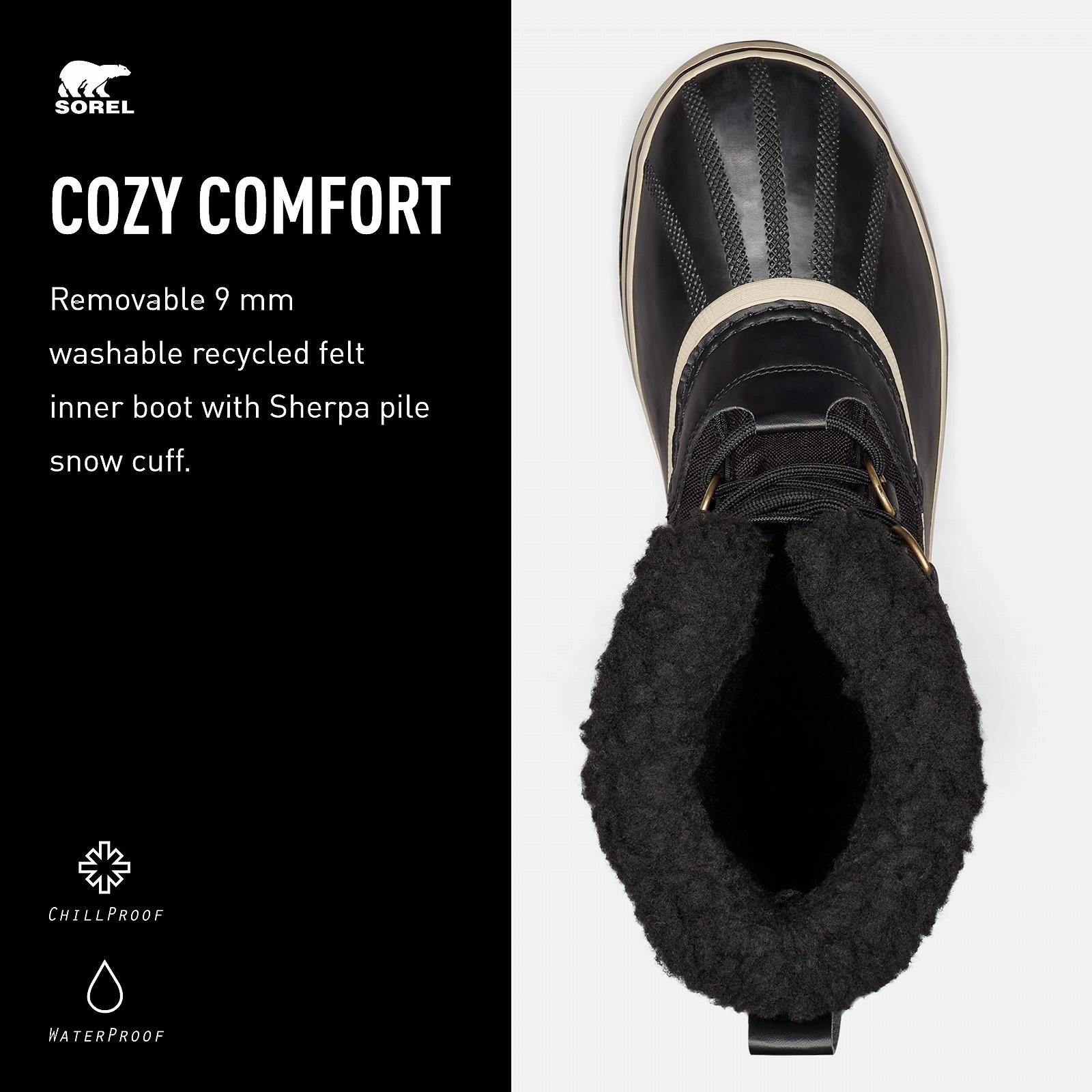 Чоловічі зимові чоботи Sorel 1964 Pac Nylon WP, фото №4