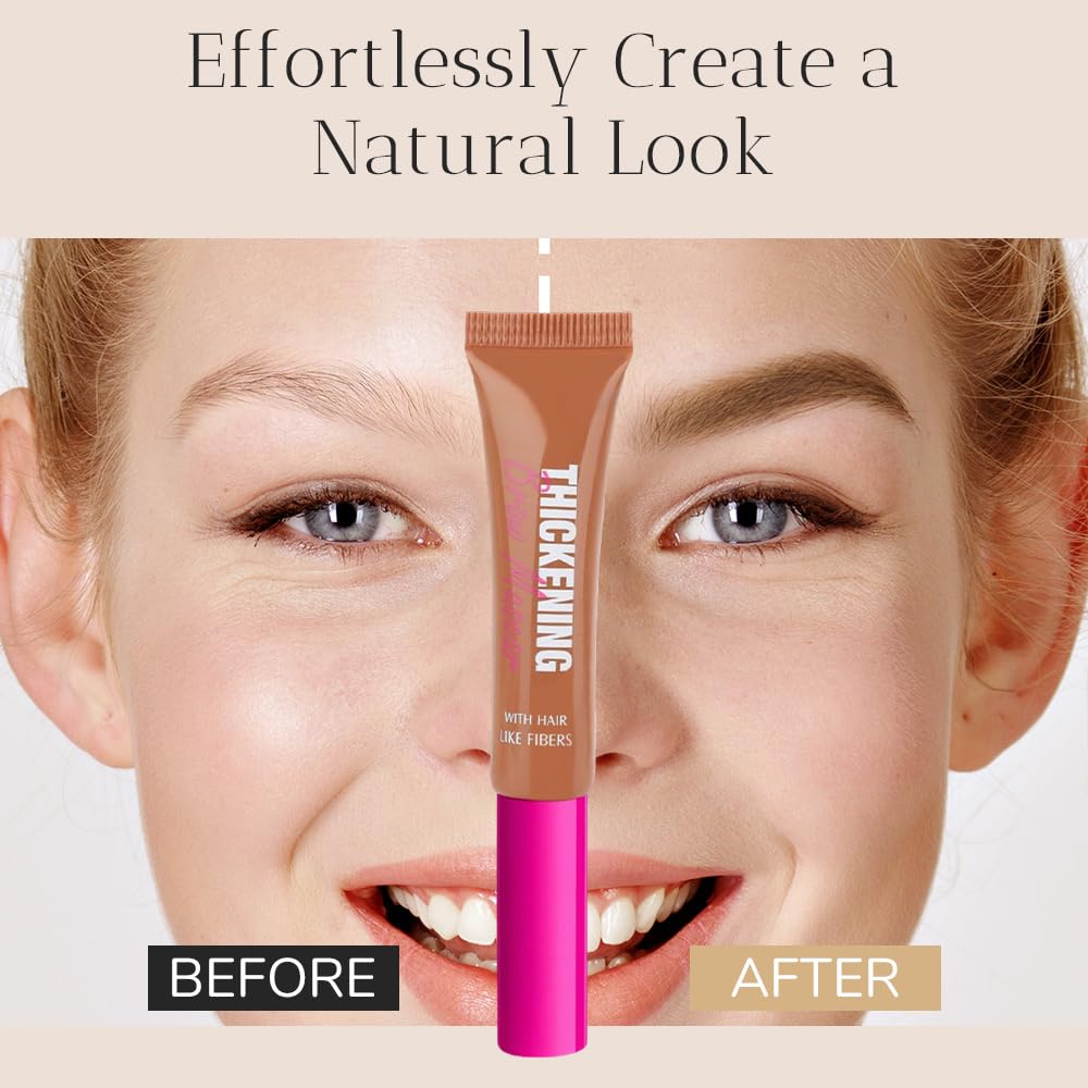 Гель тушь для бровей Quick Тонированный Водостойкий Натуральный (Тауп), фото №2