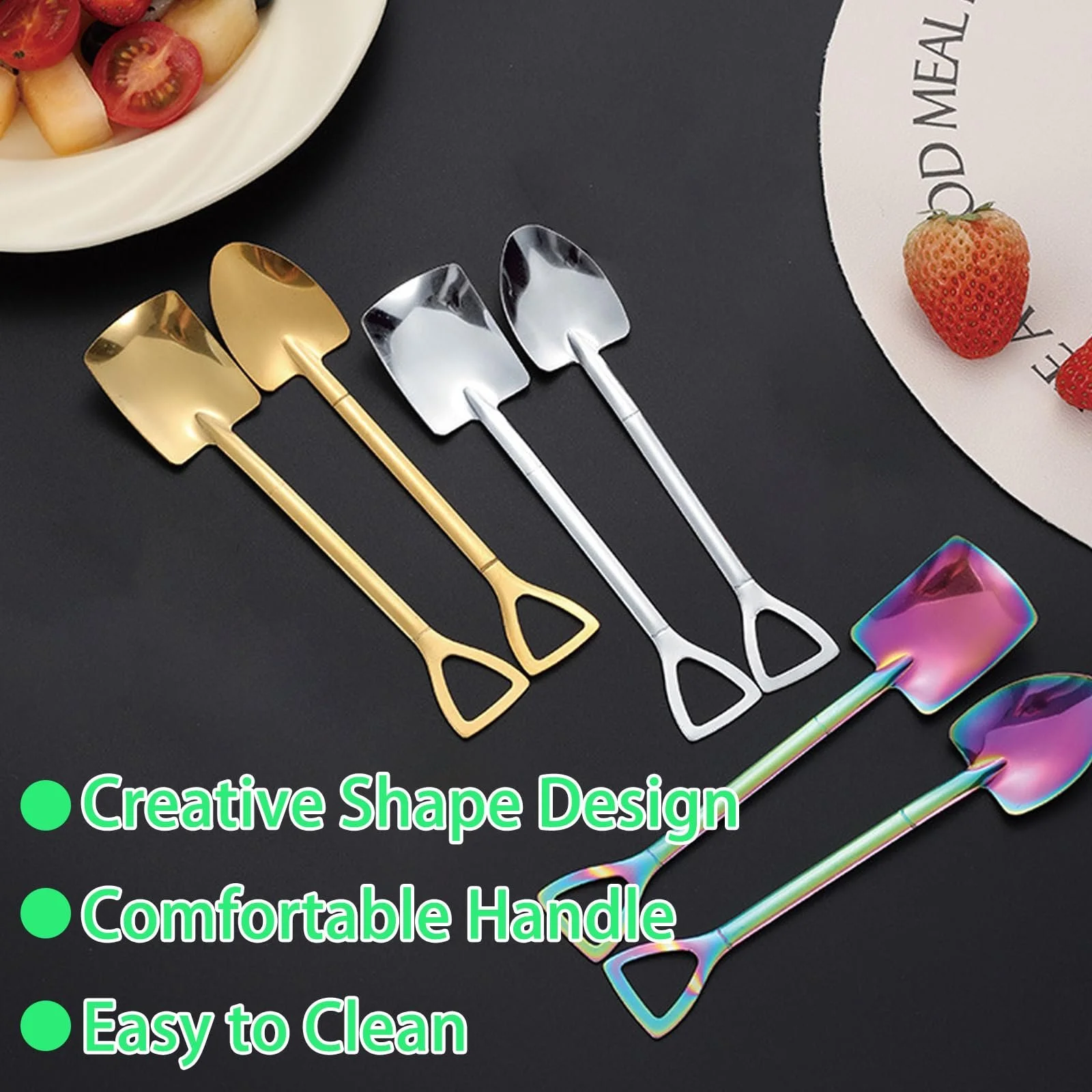 Ложка Шпатель з нержавіючої сталі, фото №3