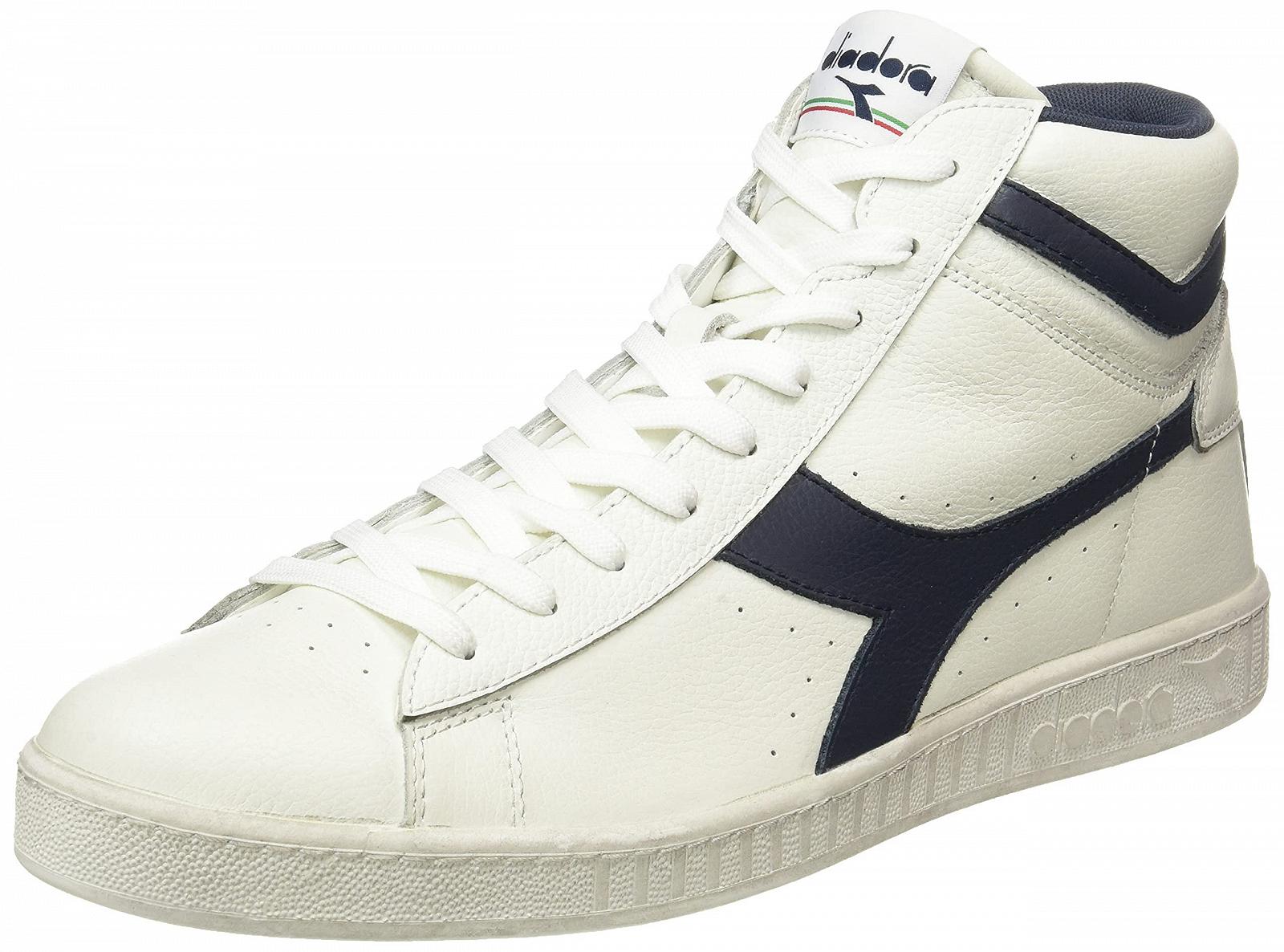Кроссовки Diadora Game L High Waxed White Red Pepper, фото №1