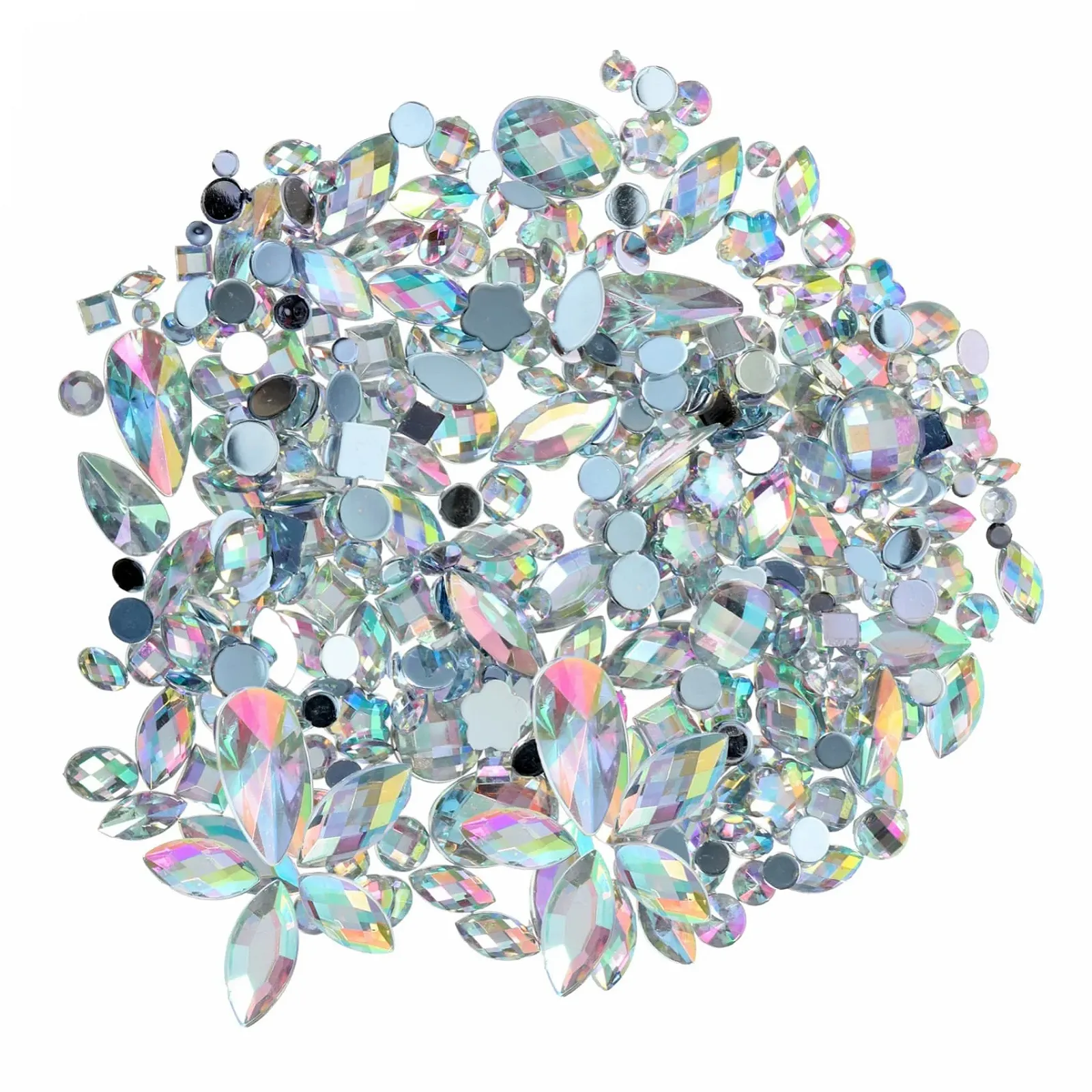 Набор страз с плоской спинкой Healeved, 300 акриловых камней для украшения ногтей и аксессуаров для красоты, фото №1 Набор страз с плоской спинкой Healeved, 300 акриловых камней для украшения ногтей и аксессуаров для красоты, фото №1