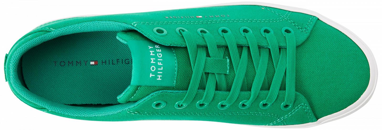 Кеди Tommy Hilfiger Th Hi Vulc Low Canvas, фото №5