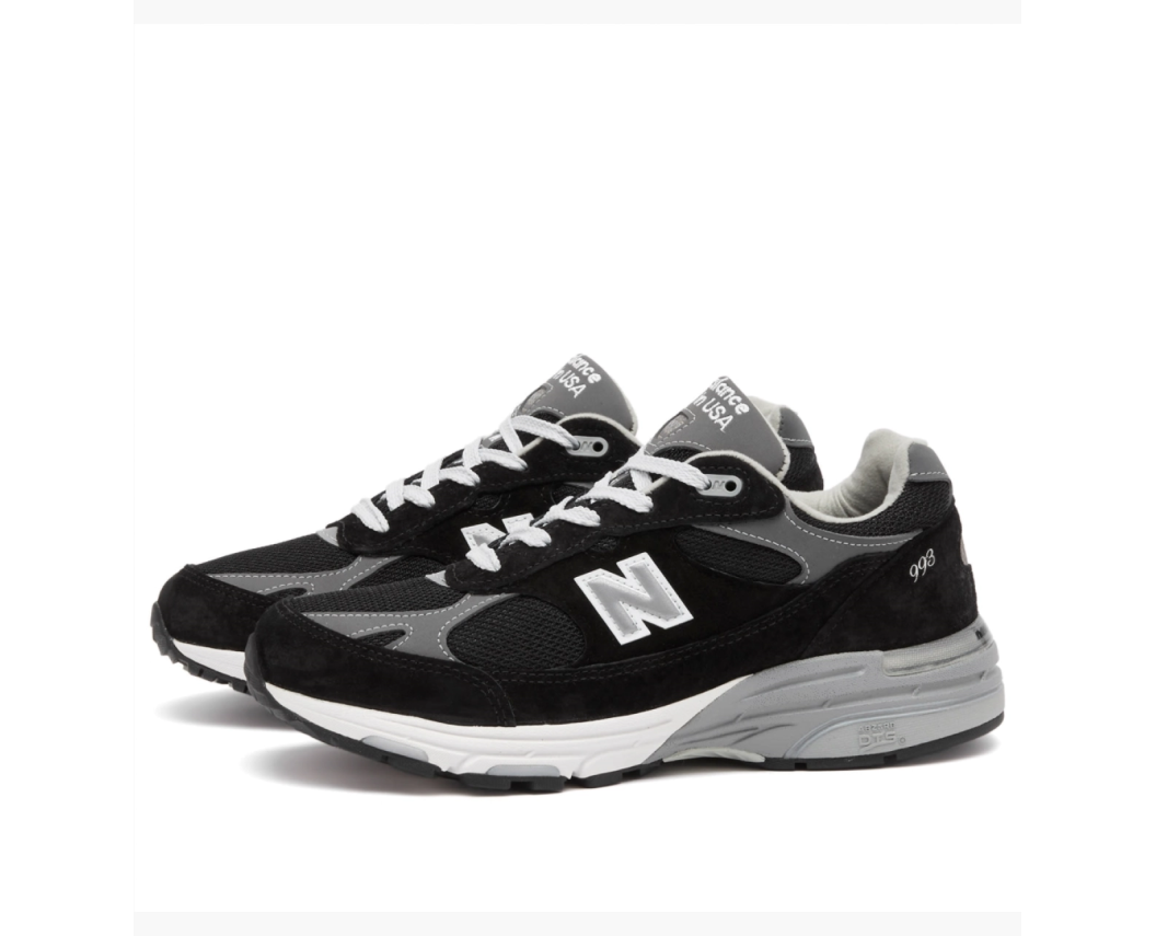 Кросівки New Balance93 Black Grey 37, фото №2