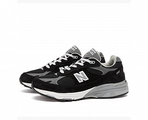 Кросівки New Balance93 Black Grey 37 synthetic.ua - Фото 1
