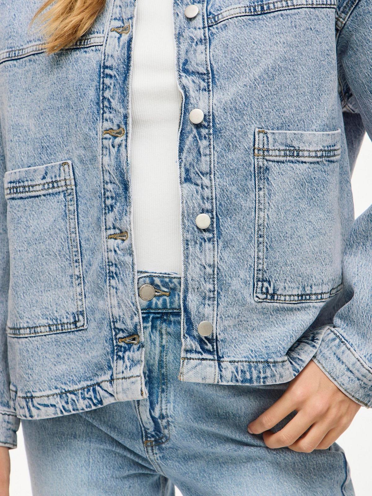 Джинсовая куртка Vila Vijaf L/S Denim Jacket Noos, фото №6