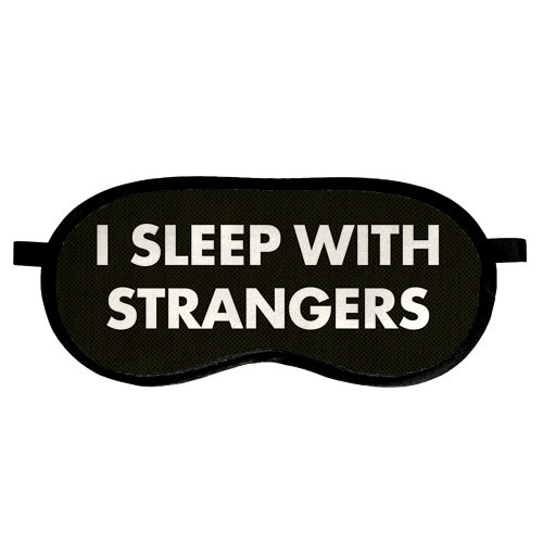 Маски для сна Presentville I sleep with strangers MDS_19M007, фото №1 Маски для сна Presentville I sleep with strangers MDS_19M007, фото №1