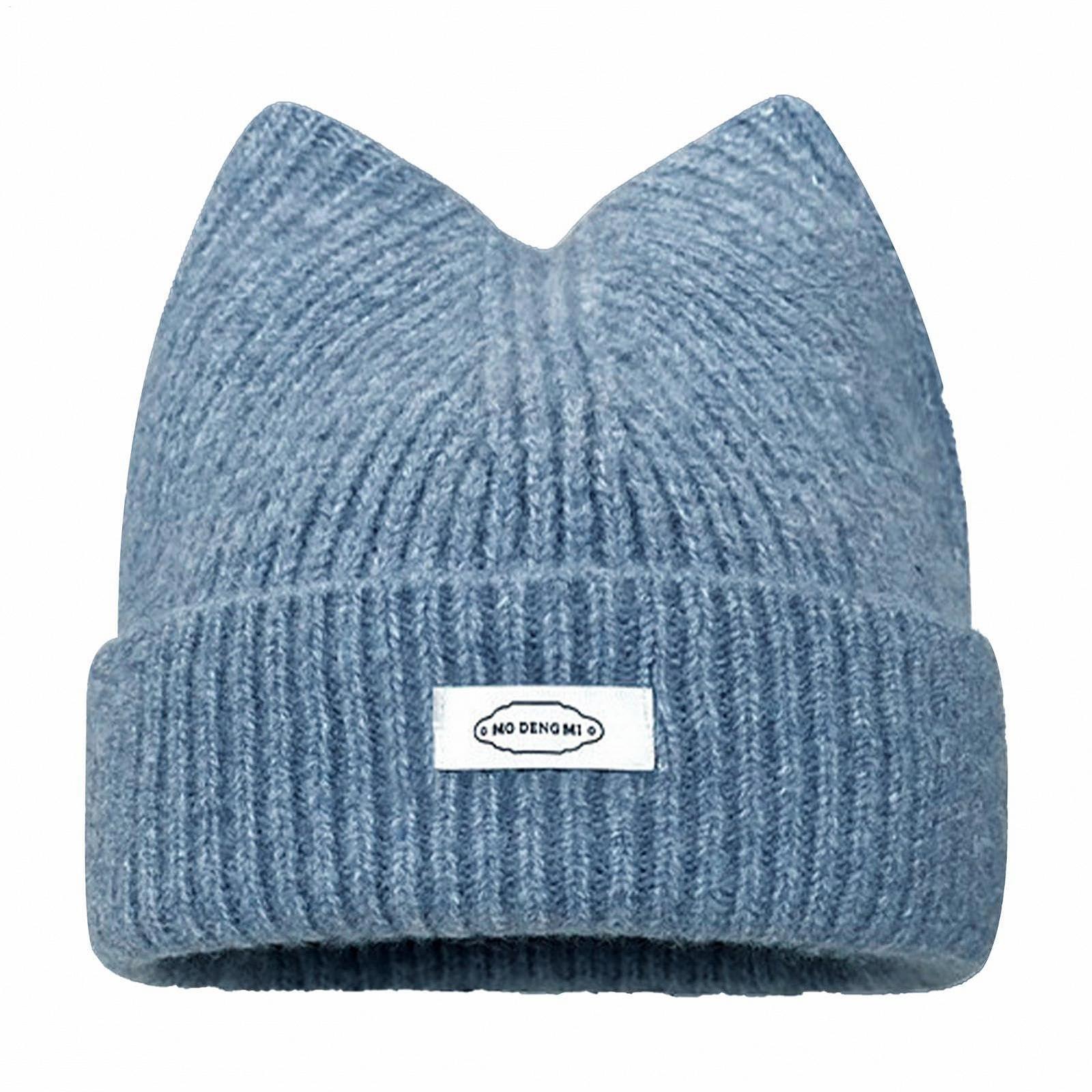 Шапка В'язана Блакитна, фото №7