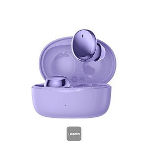 Наушники Baseus E2 True Wireless Earphones Bowie |BT5.2, 40/300mAh, 5H Location OTA NGTW090001 purple synthetic.ua - Фото 1
