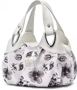 Жіноча сумка Nicole & Doris з квітковим візерунком - Фото 1