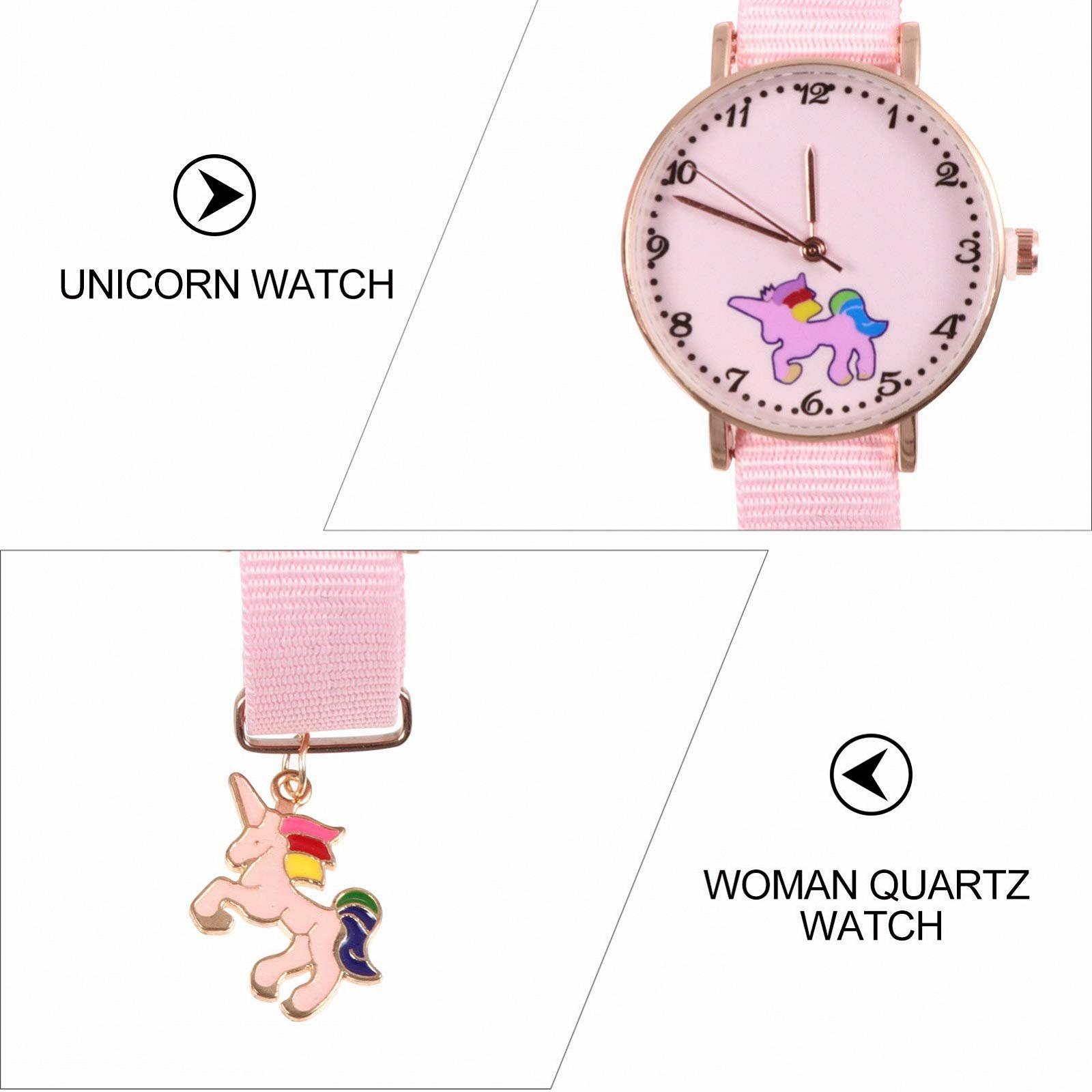 Часы Кварцевые Healvian Unicorn Petite Unicorn Для Девочек Сталь, розовый, фото №9