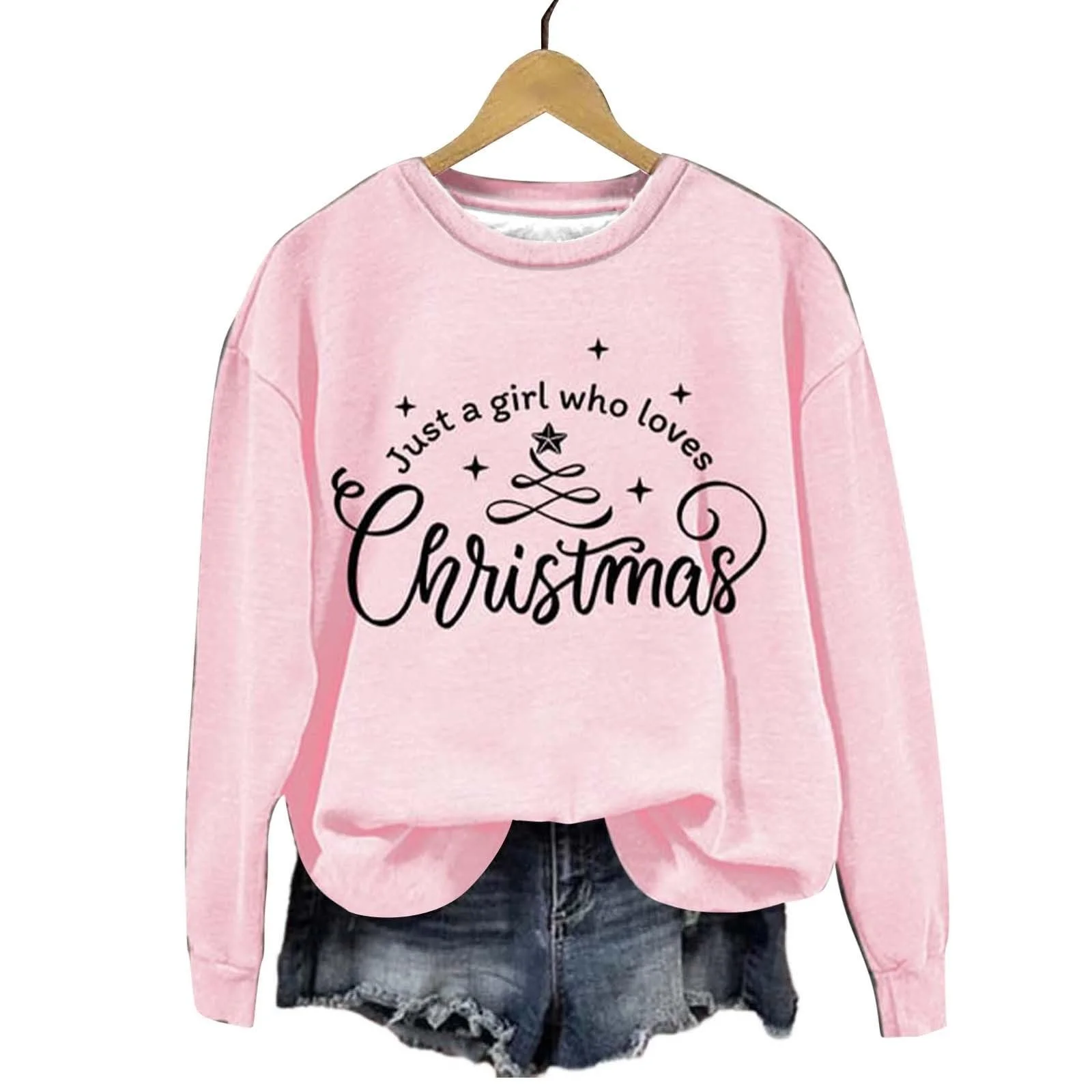 Женский Свитшот Christmas Принт, фото №2