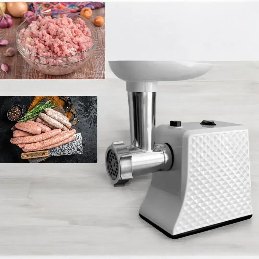 Многофункциональная Мясорубка кухонная Domotec R3391 2000 Вт  Фарш колбаски измельчение, фото №1