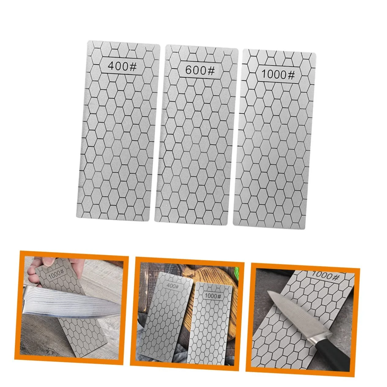 Набір точил для ножів та ножиць Operitacx алмазні 3 шт ергономічні, фото №4 Набір точил для ножів та ножиць Operitacx алмазні 3 шт ергономічні, фото №4