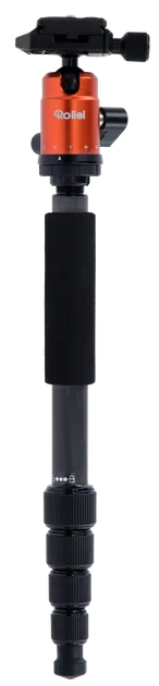 Штатив Rollei Compact Traveler алюмінієвий Оранжевий (20934), фото №3 Штатив Rollei Compact Traveler алюмінієвий Оранжевий (20934), фото №3