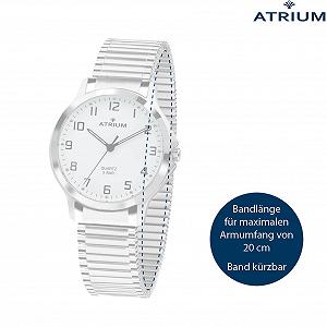 Женские аналоговые кварцевые часы Atrium A13-50, нержавеющая сталь, серебристый, серебристый браслет synthetic.ua - Фото 1