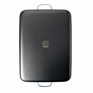 Форма для лазаньи Alluflon Tradition Italy Алюминиевая 37 x 26,5 x 7 см черная synthetic.ua - Фото 1