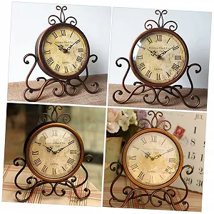 Настольные часы FUNOMOCYA Винтажный стиль synthetic.ua - Фото 1