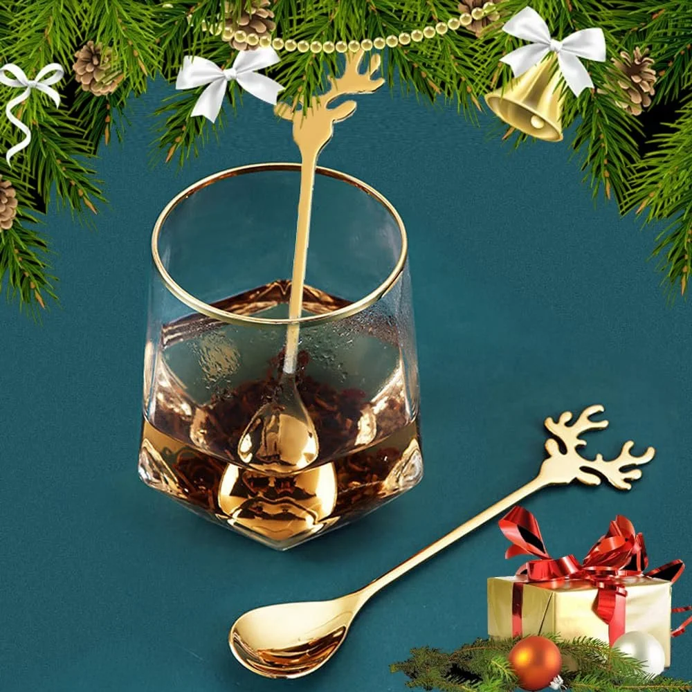 Ложка для змішування Moose, з нержавіючої сталі, для цукру, фото №4