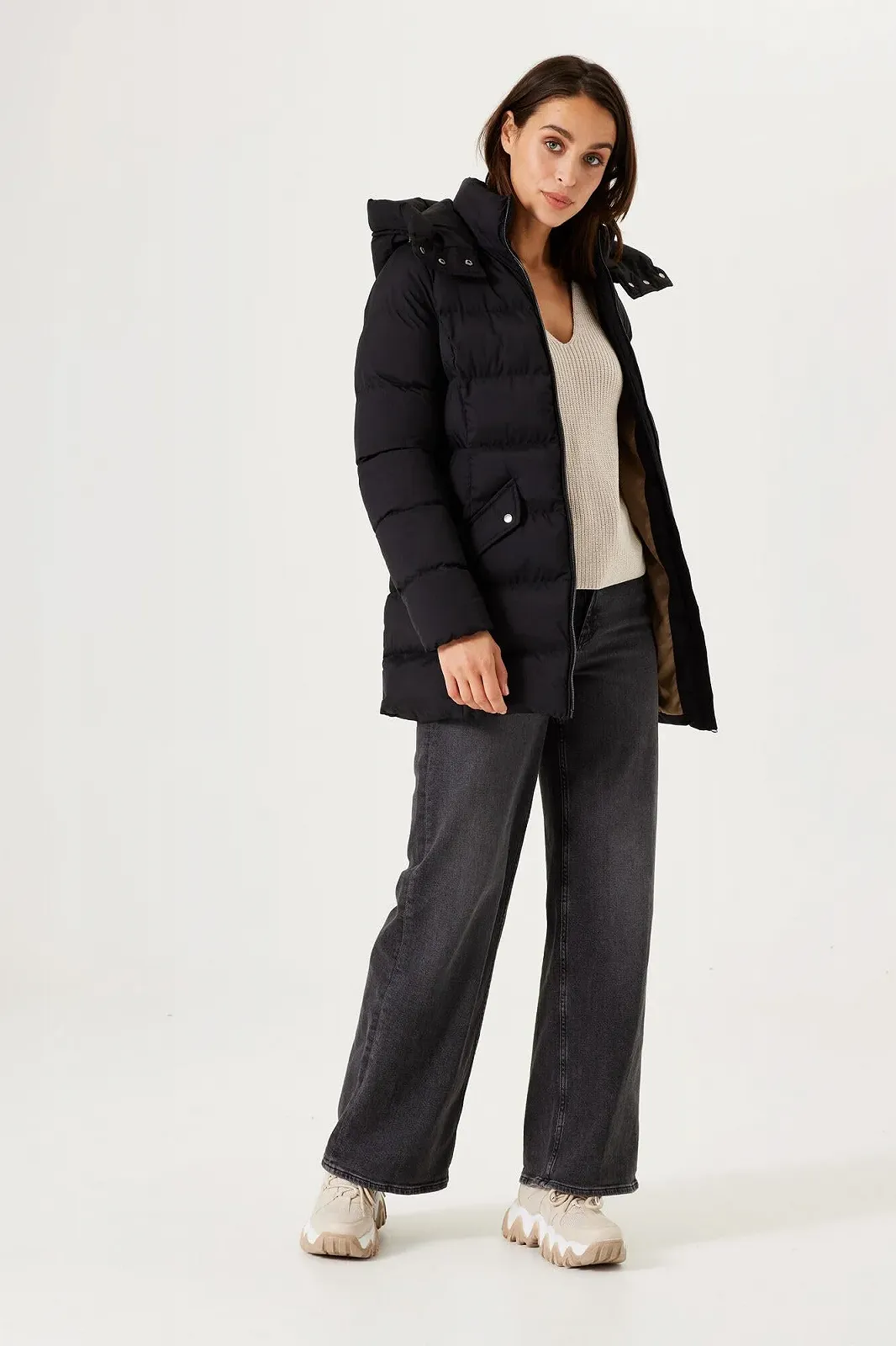 Пальто Garcia GJ300902-60 XS, фото №4