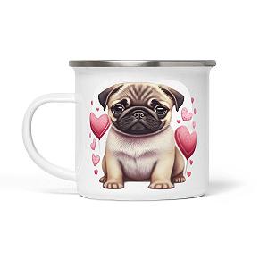 Эмалированная кружка детская Kids Adventure Baby Carlin White 354 мл, для горячих и холодных напитков - Фото 1