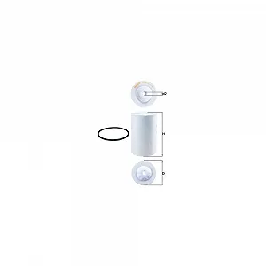 Паливний фільтр KNECHT KX 65D для FORD HANOMAG HENSCHEL KÄLBLE KRUPP RENAULT - Фото 1