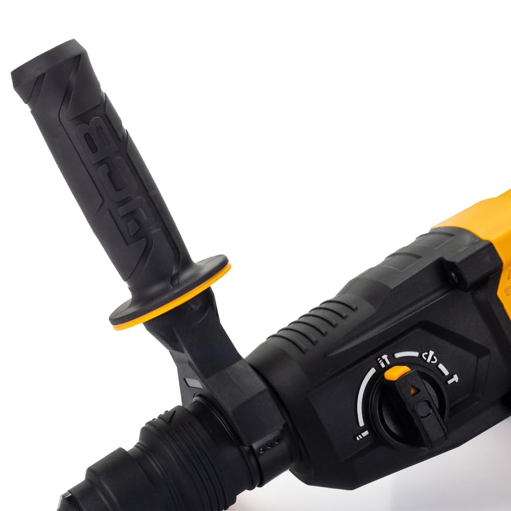 Перфоратор JCB RH1050 1050 Вт, 2-в-1 с SDS-plus и быстрозажимным патроном, 3.5 Дж, компактный, мощный, бурение, сверление, долбление, фото №7