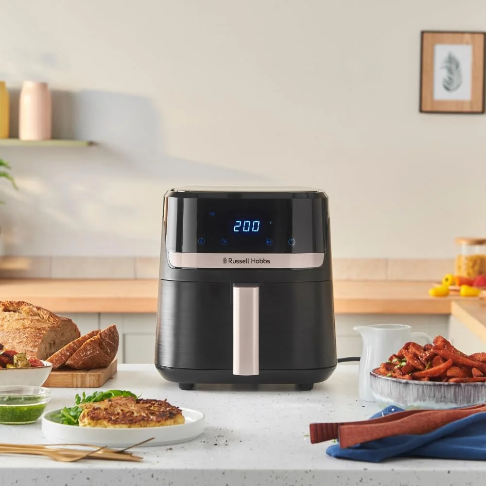 Мультипіч Russell Hobbs SatisFry 27610-56 4.3 л 1300 Вт 9 програм Чорна, фото №6 Мультипіч Russell Hobbs SatisFry 27610-56 4.3 л 1300 Вт 9 програм Чорна, фото №6