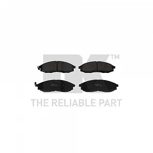 Комплект гальмівних колодок, дискове гальмо NK 222260 для NISSAN передній міст - Фото 1