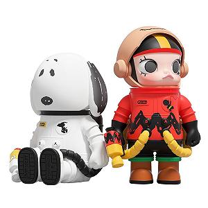 Фигурка POP MART Mega Space Molly 100% Charlie Brown & Snoopy Series 8,6-10,3 см - Фото 1