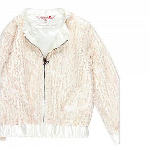 Бомбер Boboli с тюлем 6 лет, бежевый synthetic.ua - Фото 1