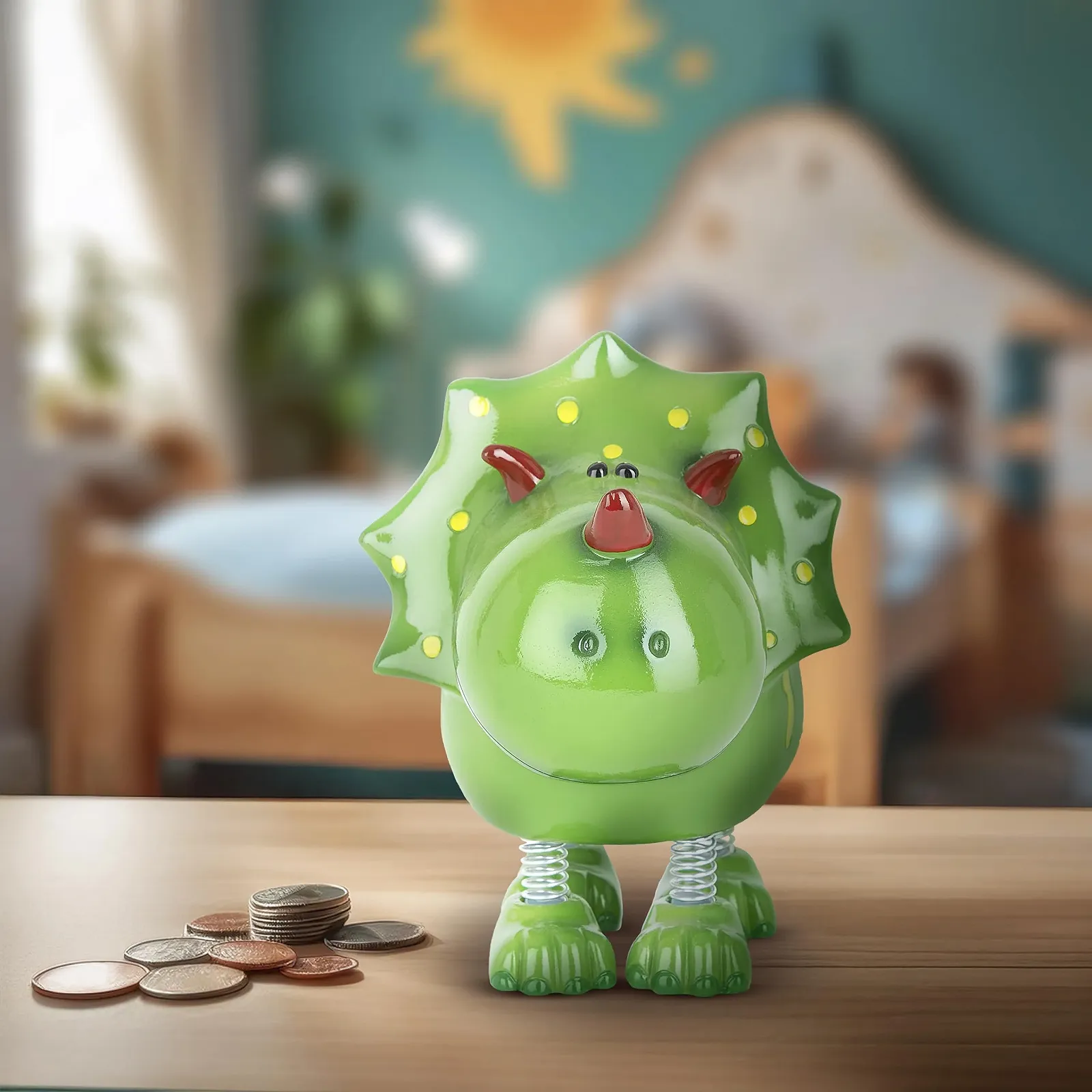 Скарбничка Mousehouse Triceratops Керамічна, фото №9