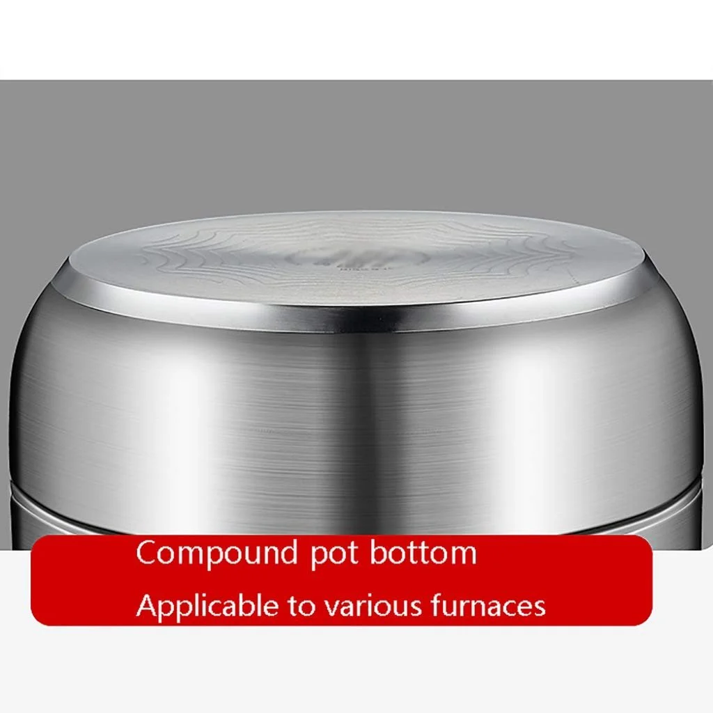 Кастрюля для запекания из нержавеющей стали с крышкой для индукционных плит 25.5 см 8 л, фото №5 Кастрюля для запекания из нержавеющей стали с крышкой для индукционных плит 25.5 см 8 л, фото №5