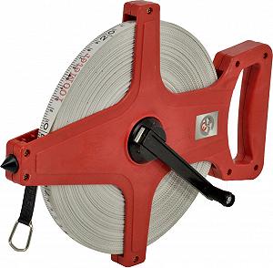 Рулетка геодезична 100м*13мм. Intertool MT-0760 - Фото 1