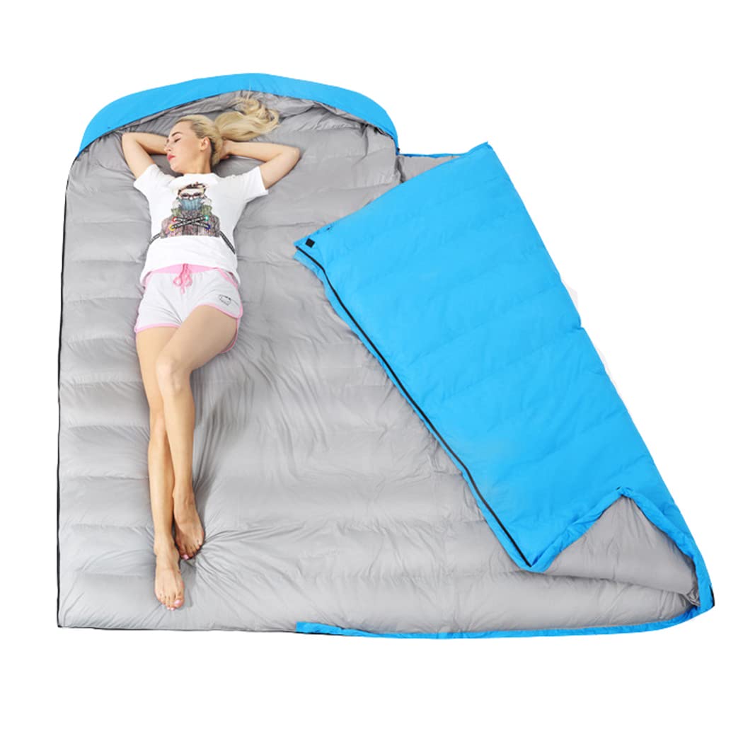 Спальний мішок MYVVKIA Зимовий Дорослий Подвійний Водонепроникний Фіолетовий, фото №2