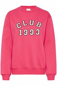 Жіночий світшот KAFFE з круглим вирізом, стандартного крою - Фото 1