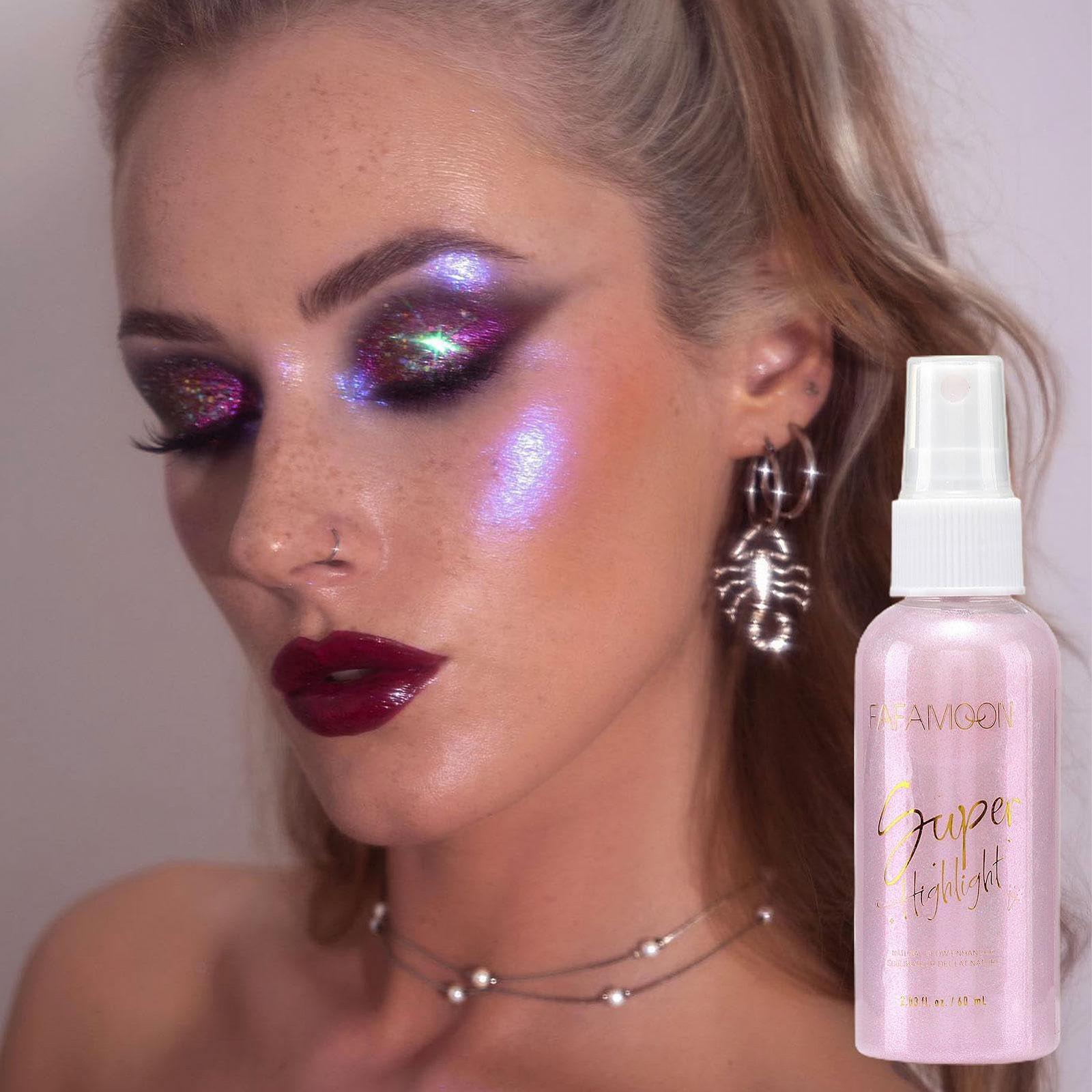 Спрей-блеск Anloximt для лица и тела высокий глянец, фото №2