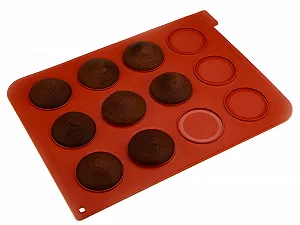 Килимок для випікання Whoopie 30 x 40 см Силіконовий на 12 комірок synthetic.ua - Фото 1