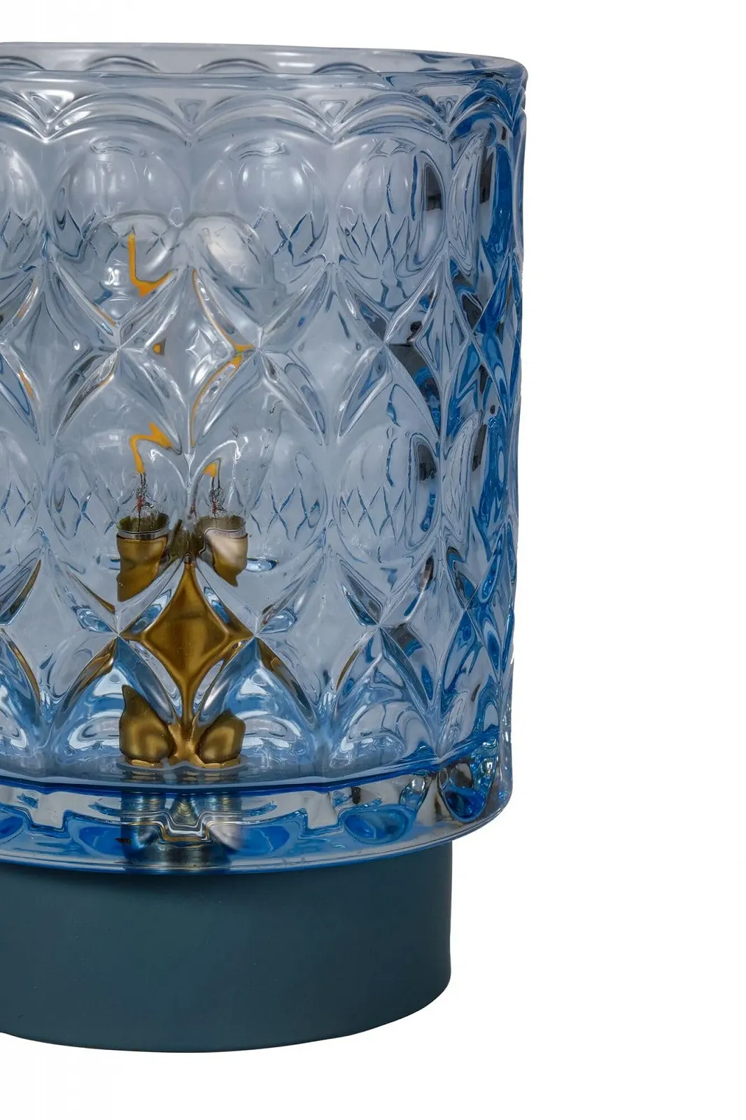 Настільна лампа Pauleen Chic Glamour 48313 LED Mobile Timer Battery Блакитна, фото №6