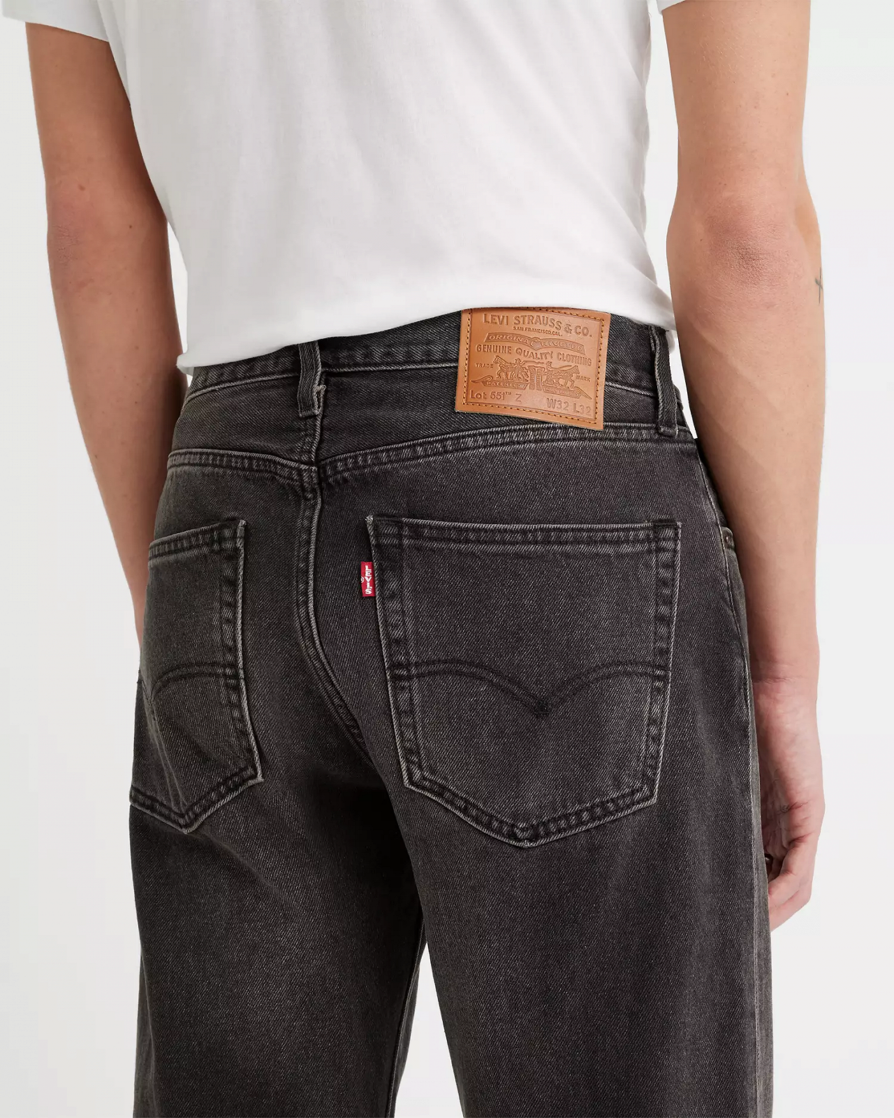 Чоловічі джинси Levis - 551 Z Authentic Straight Midnight Impres - 36, фото №4