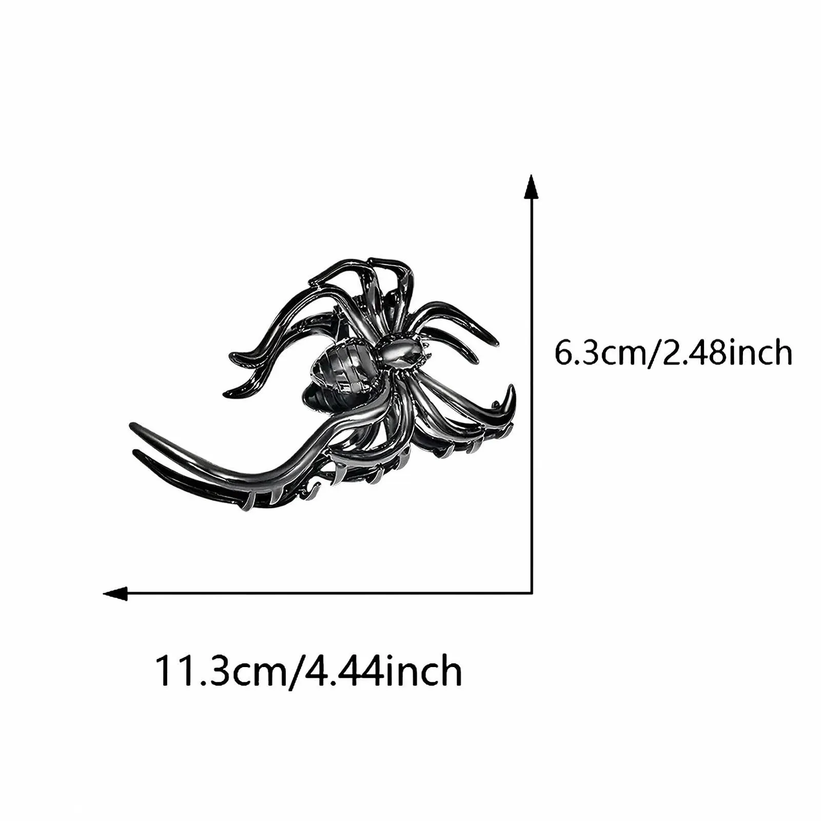Заколка для волос Паук Металл, фото №6 Заколка для волос Паук Металл, фото №6